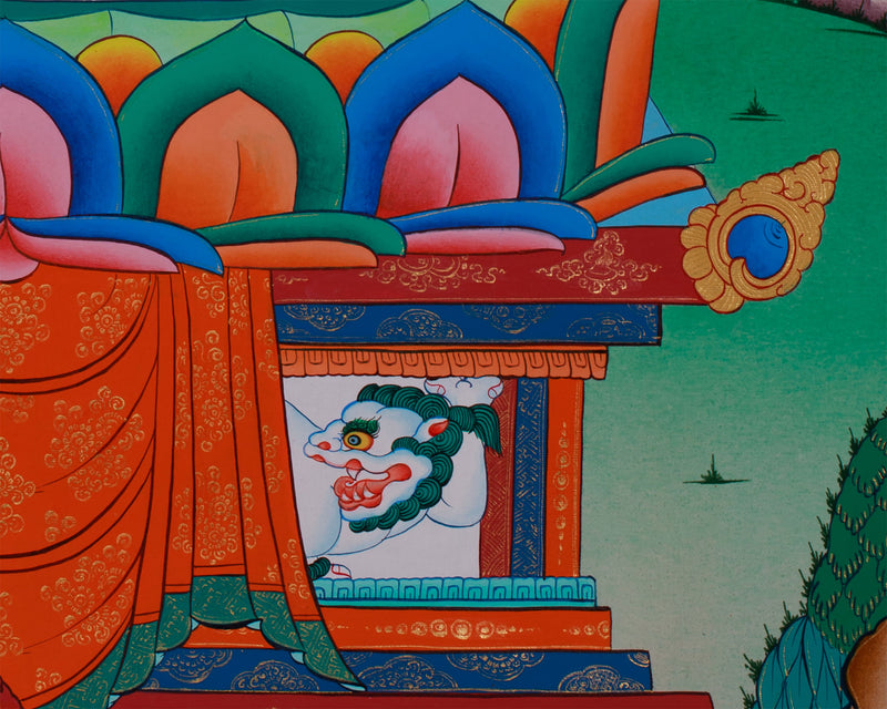 Samantabhadra Yab Yum Thangka | A Sacred Union of Wisdom and Compassion