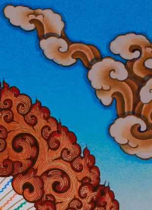 Hand Painted Vajravarahi Thangka | Dorje Phagmo Sacred Painting