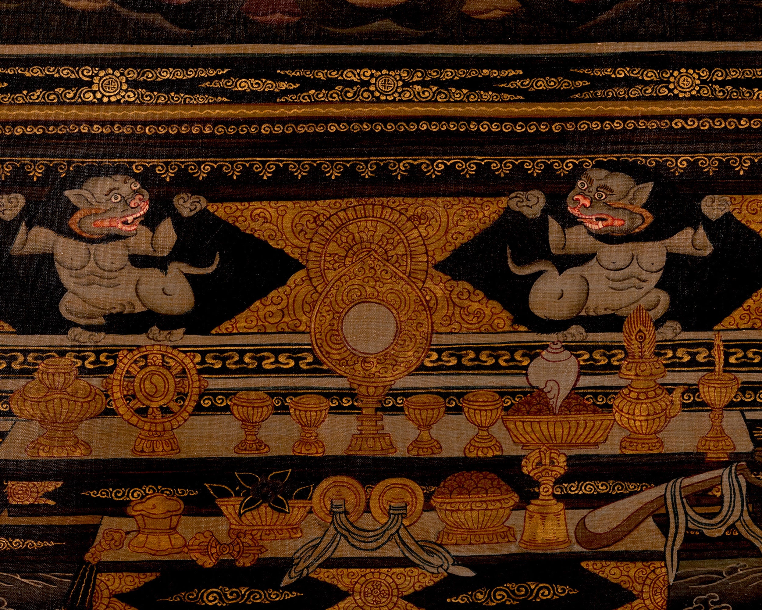 Shakyamuni Buddha Thangka | Religious Buddhist Art | Wall Decors