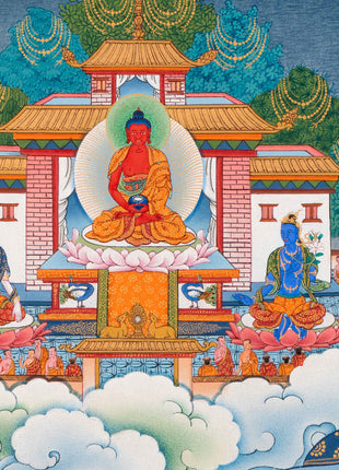 Wheel of Life Print | Depiction of Samsara | Digital Print