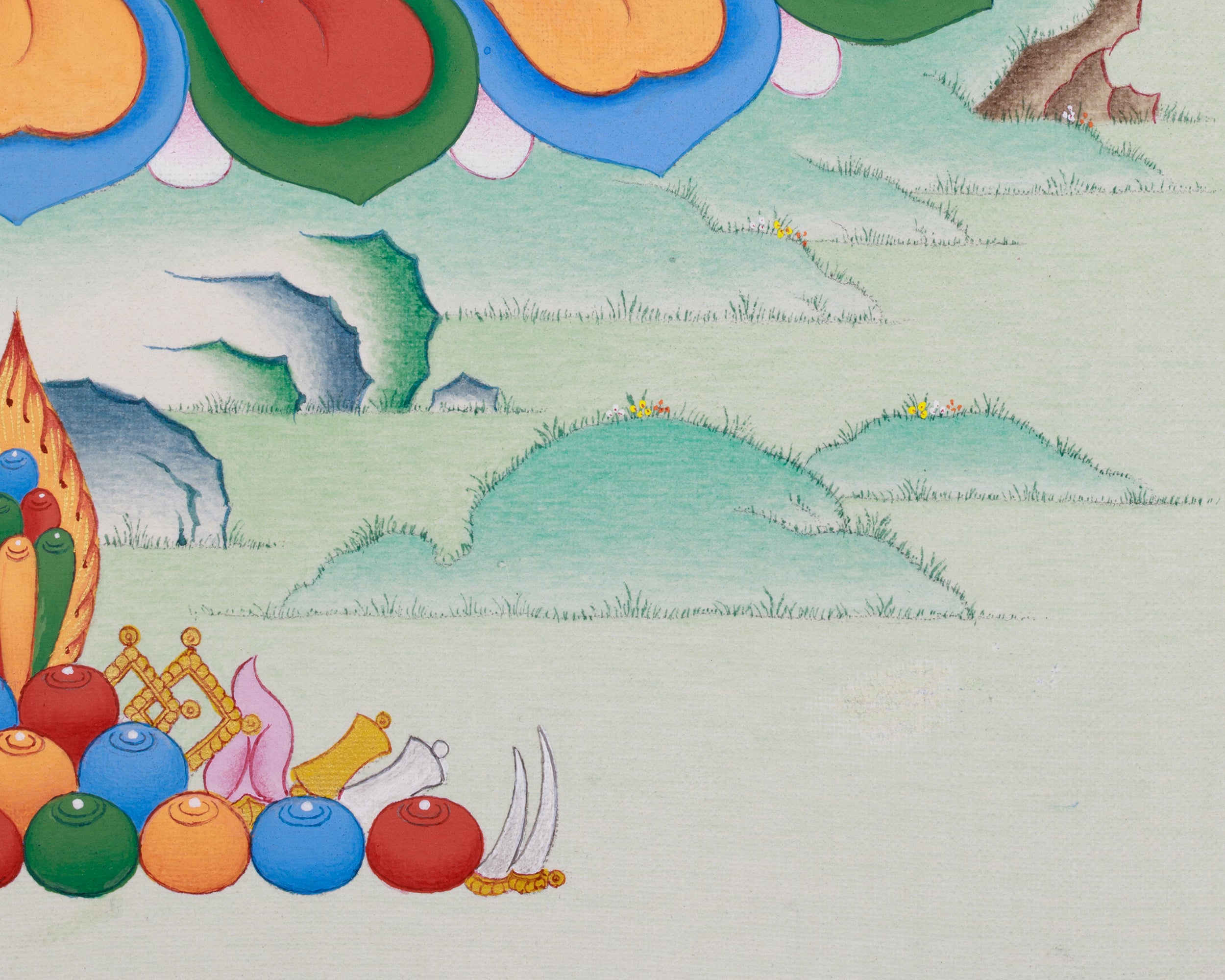 Guhyasamaja Thangka | Deity of Highest Yoga Tantra