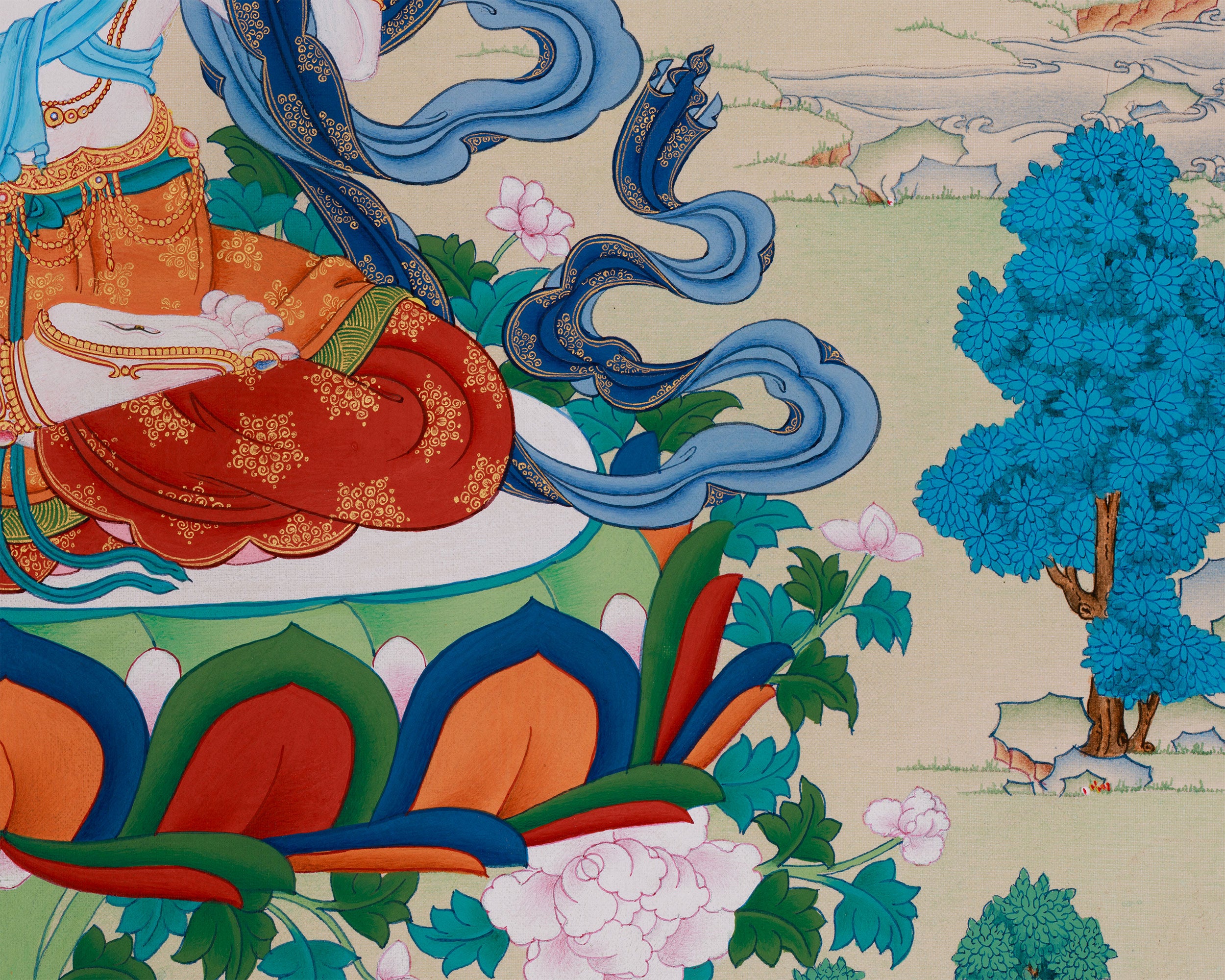 Sita Tara Goddess (White Tara) | Protector of Longevity and Compassion