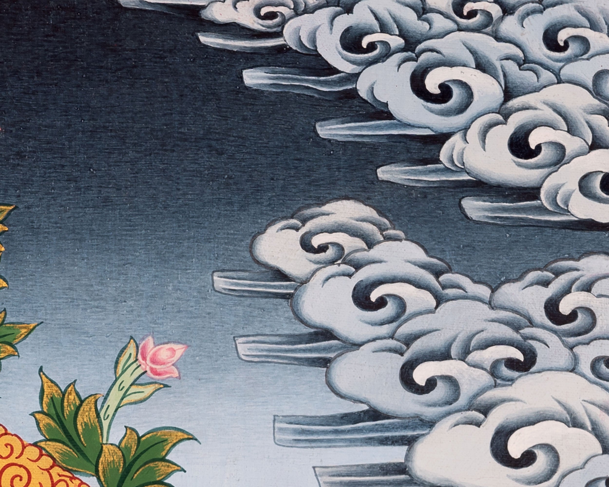 Bhaisajyaguru Thangka | Original Hand-Painted Tibetan Art