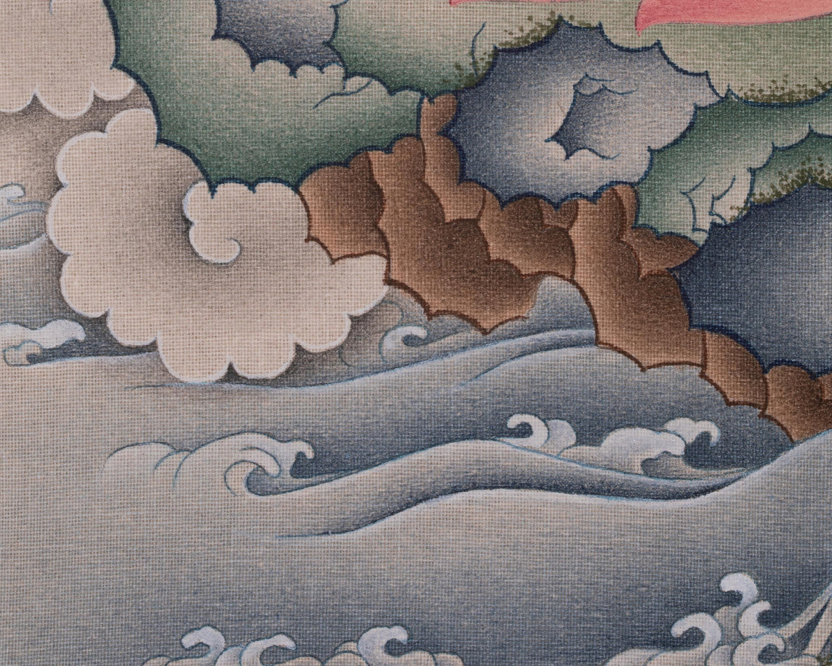 Bhaisajyaguru Art | Medicine Buddha Thangka | Enlightened Master of Healing