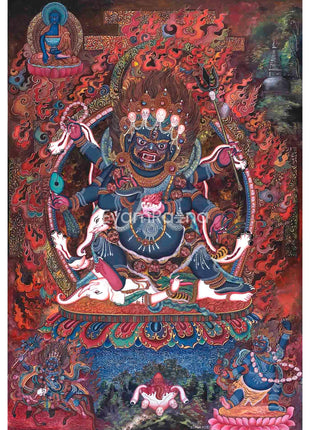 6 Armed Mahakala Thangka