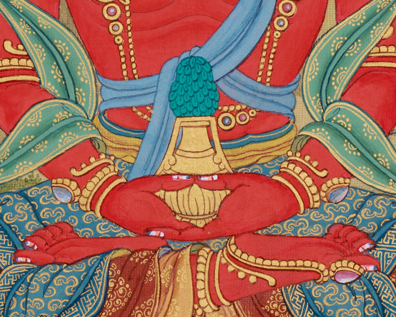 Buddha Amitayus Artistry | A Vision of Eternal Life