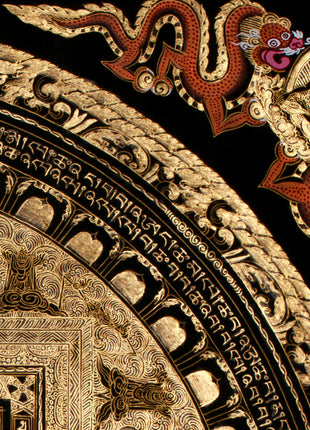Manjushri Mandala Thangka | Unfolding the Path to Enlightenment
