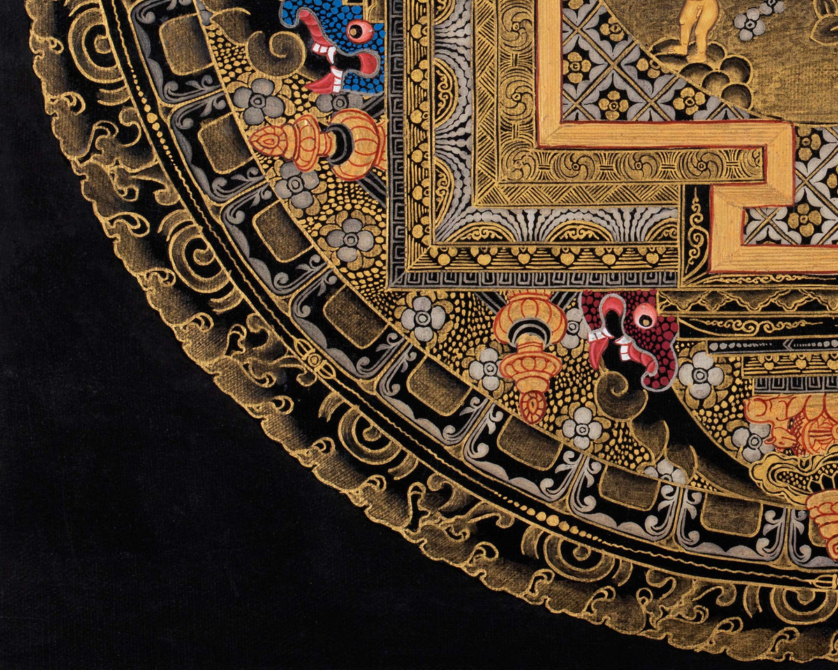 Mayadevi Wall Handing Mandala Thangka | Original Tibetan Painting