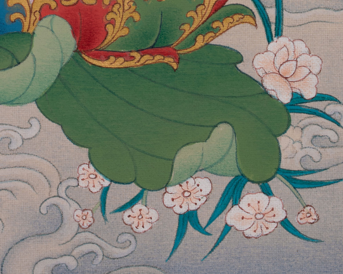 Siddhartha Gautama Thangka Painting | Teacher of Enlightenment | Shakyamuni Buddha