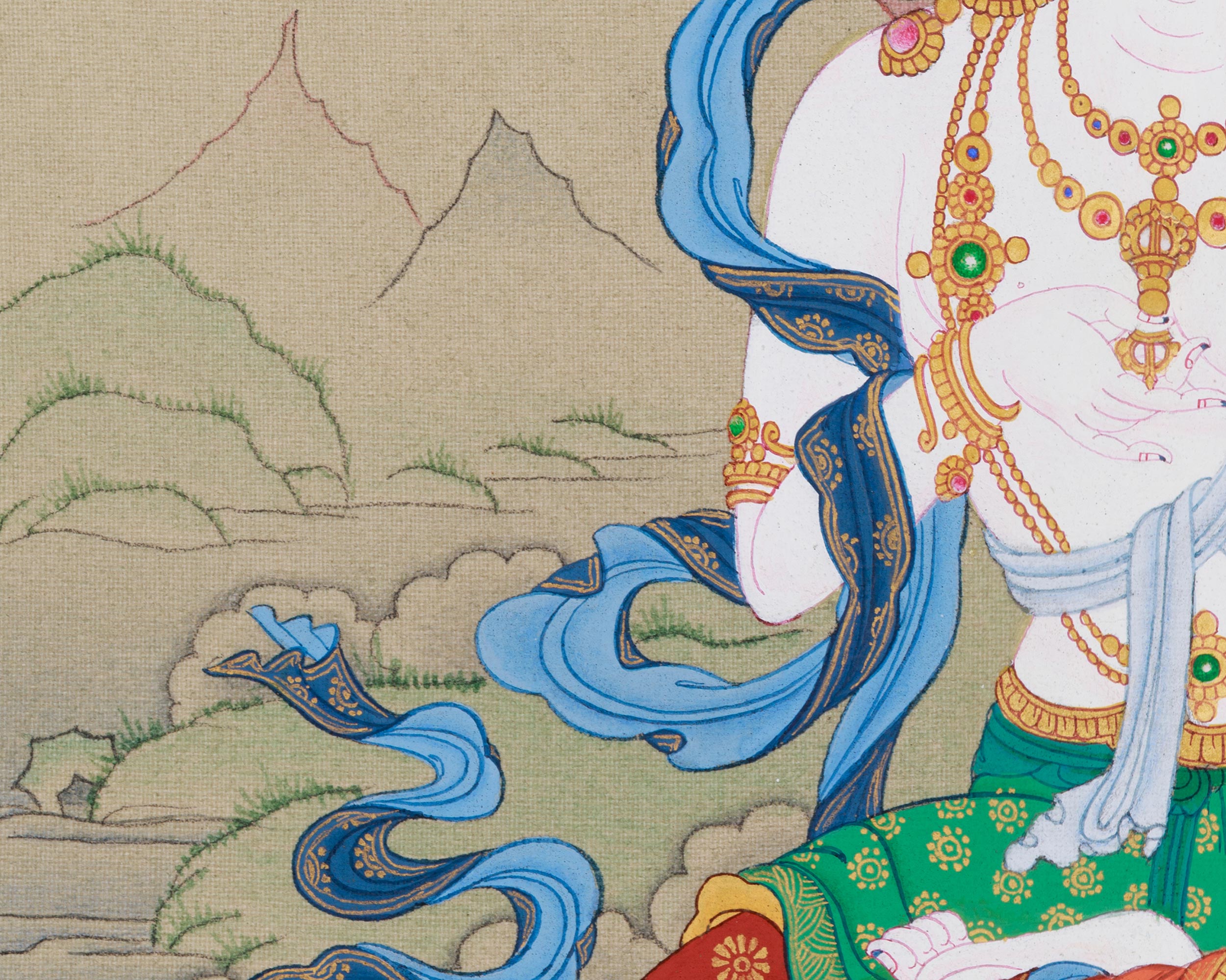 Dorje Sempa Artwork | Vajrasattva, Buddha of Spiritual Cleansing