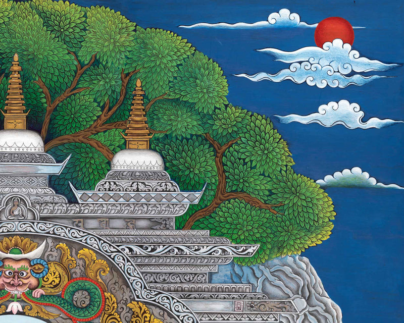 White Tara's Blessings In Thangka | Evoke Healing and Compassion with Divine Art | Your Path to Inner Peace