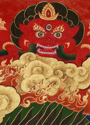Guardian of Prosperity, White Dzambhala | Wealth Deity of Generosity and Protection