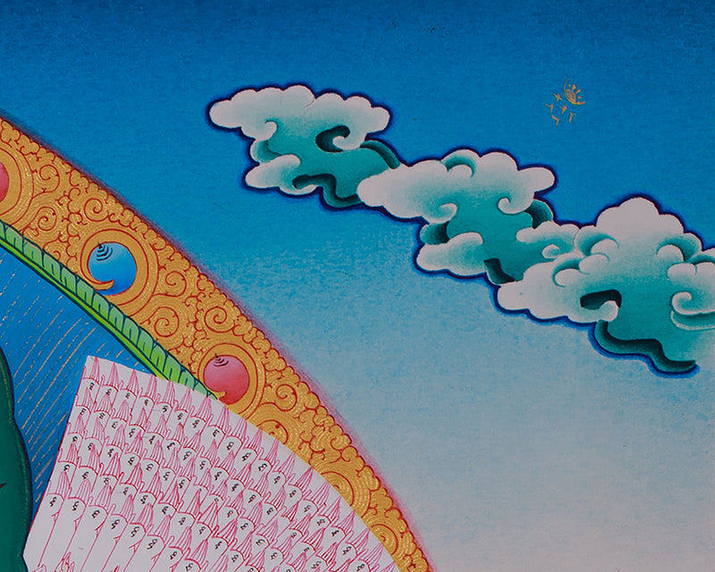 One Thousand Armed Avalokiteshvara Thangka | Compassionate Bodhisattva