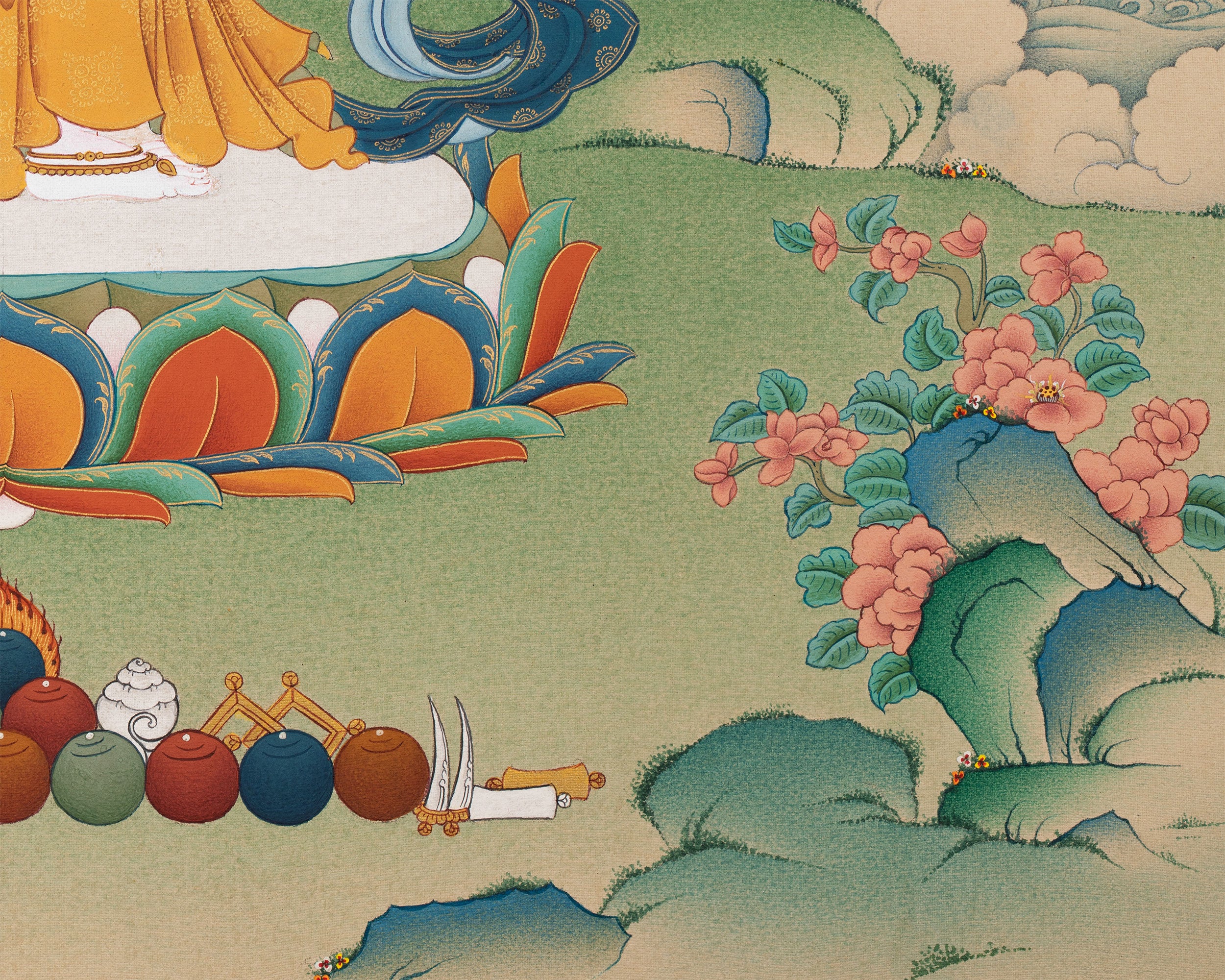 1000 Armed Avalokiteshvara Canvas Print | Boundless Compassion and Protection
