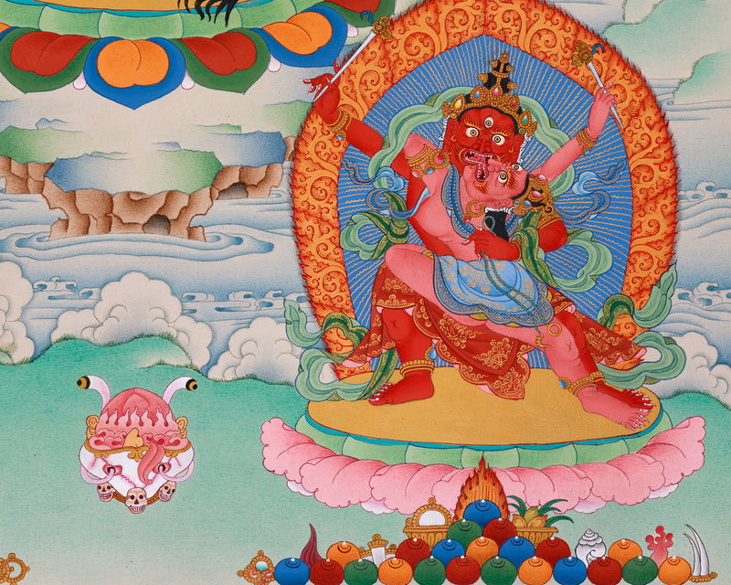 Kurukulla, Takirajja & Ganesha, Dynamic Three of Magnetizing deities of Vajrayana