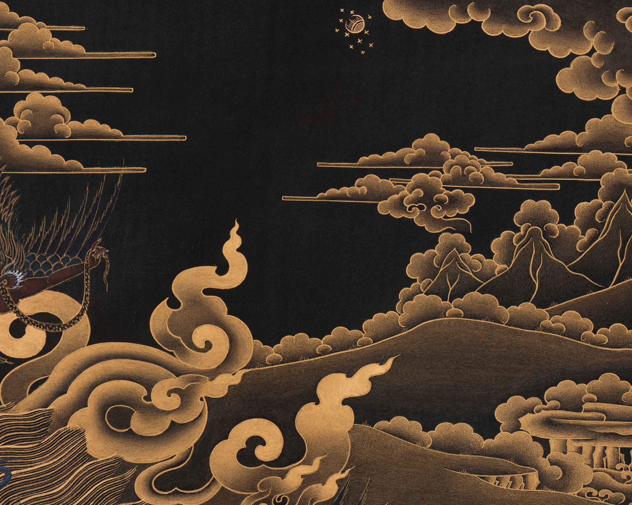 Vajrakilaya Sacred Artwork | Wrathful Wisdom Deity of Spiritual Protection