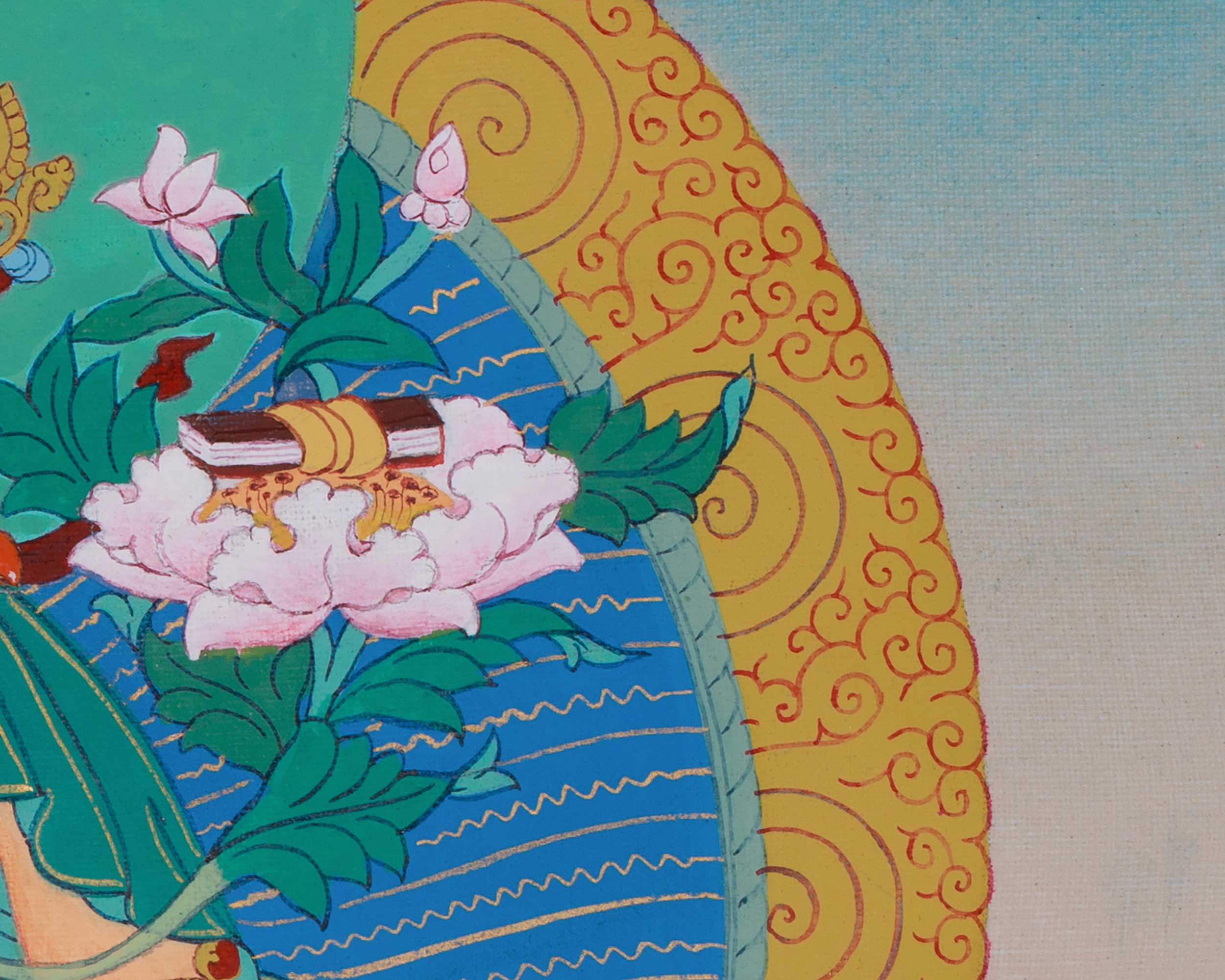 Himalayan Manjushri Artwork | The Sword of Wisdom