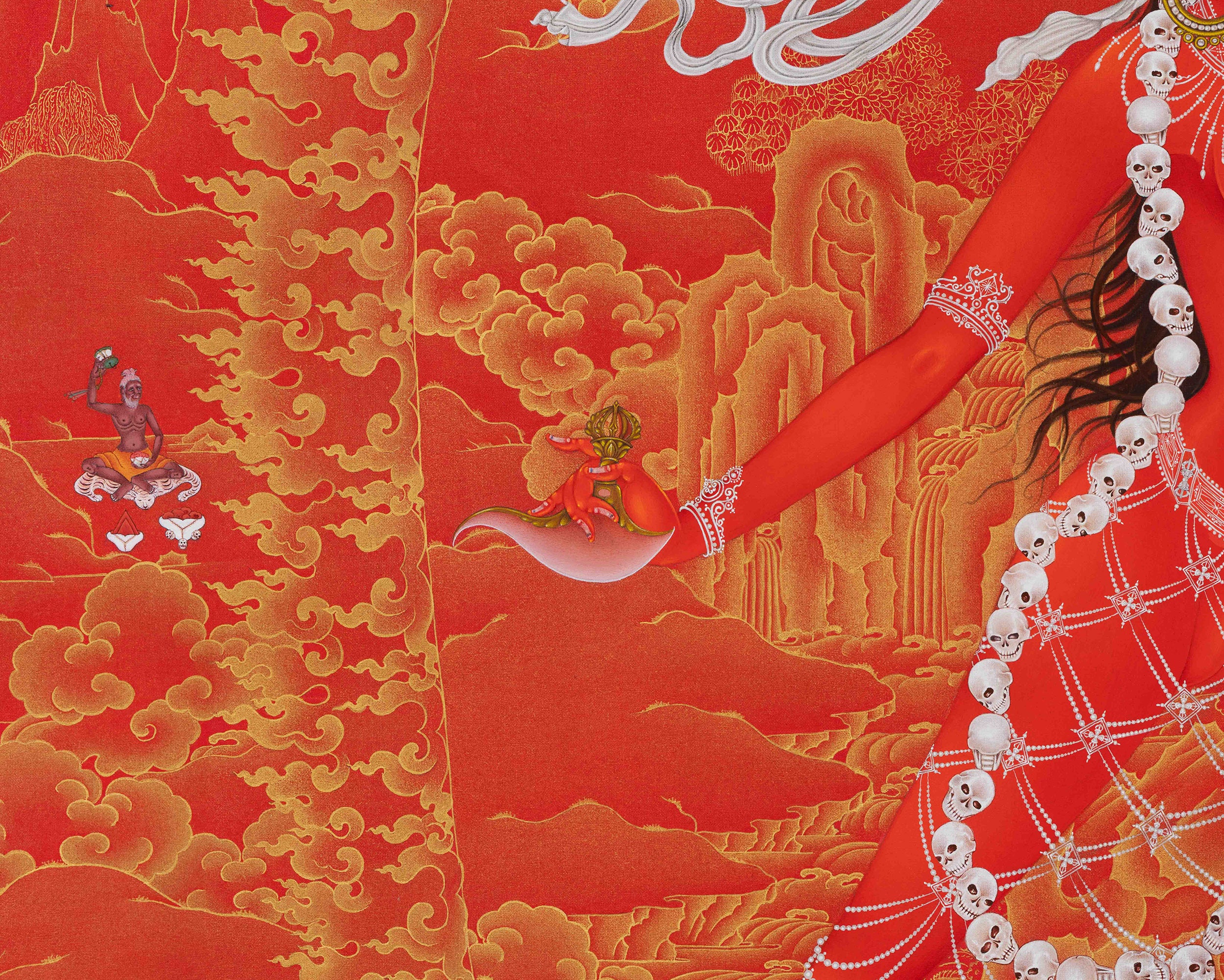 Vajrayogini Thangka Print | Ugra Tara | The Wisdom Dakini
