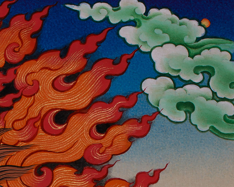 Vajrapani Thangka | Sacred Symbol of Power and Protection