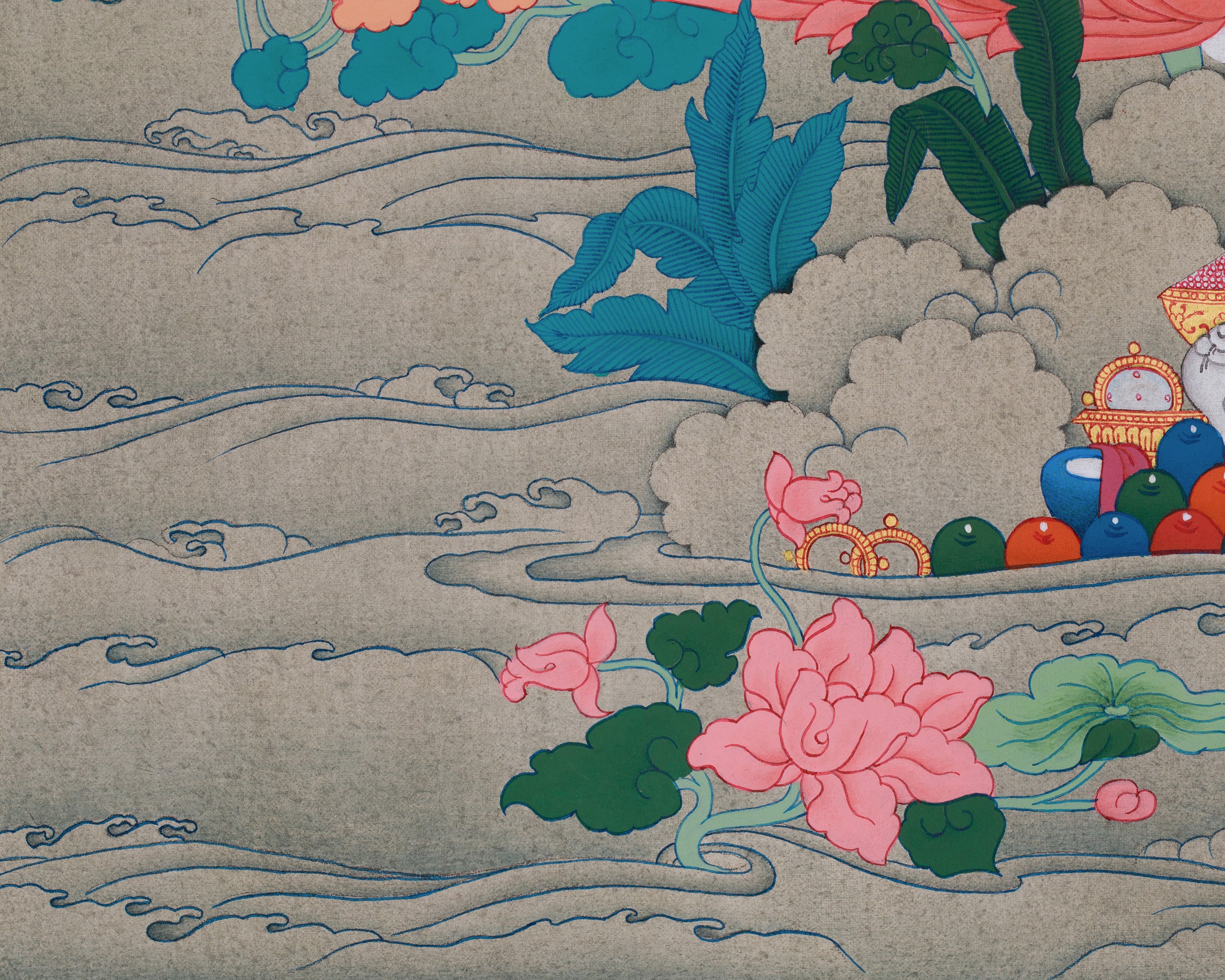 Tibetan Shakyamuni Thangka | The Historical Buddha’s Enlightenment