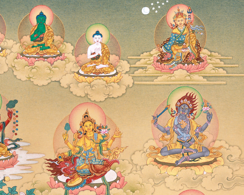 Suryagupta’s 21 Taras Thangka | Manifestations of Compassion and Protection