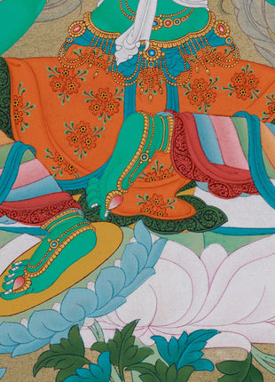 Arya Tara Thangka - Swift Liberator Goddess