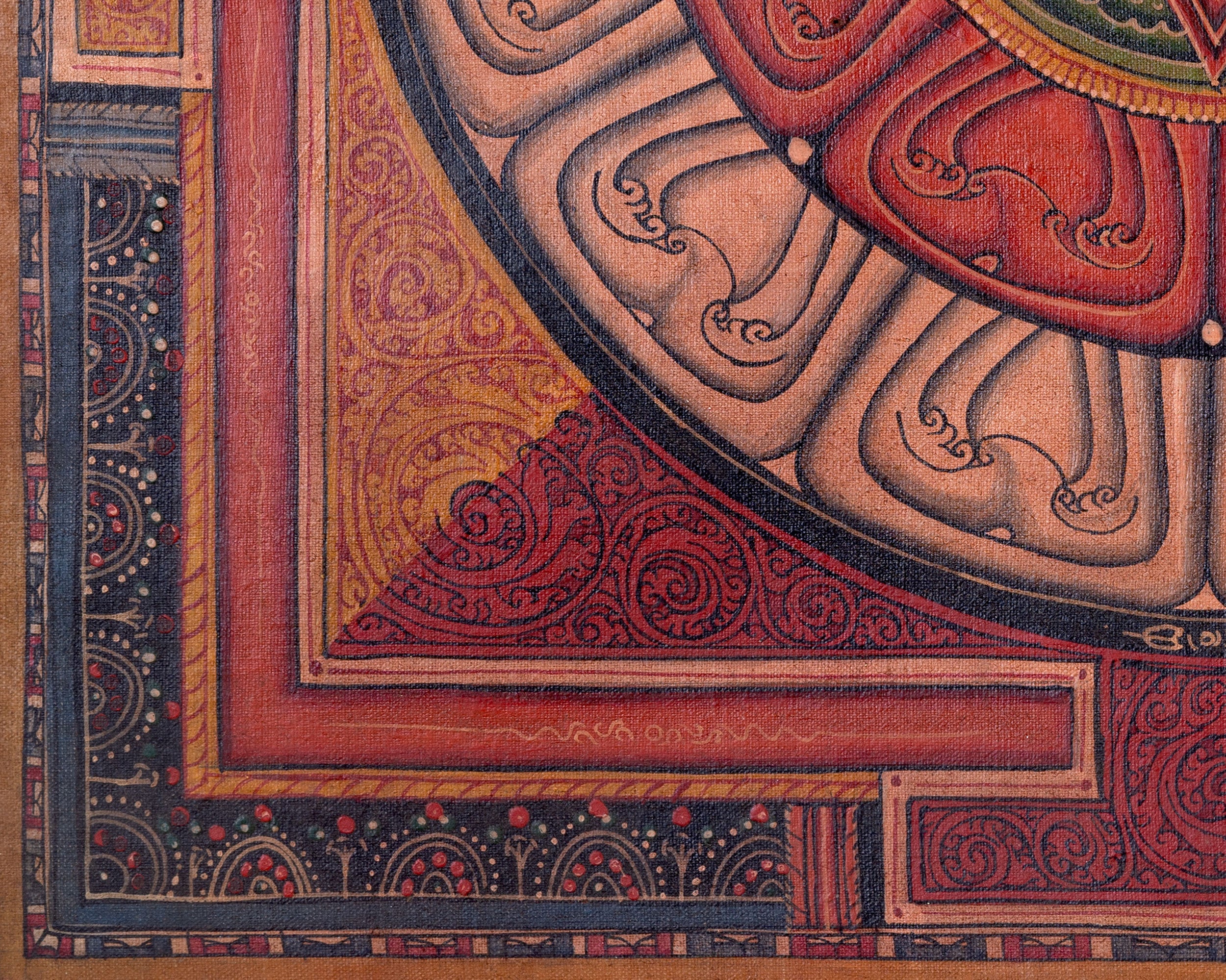 Yantra Mandala | Religious Buddhist Thangka Art | Wall Decors