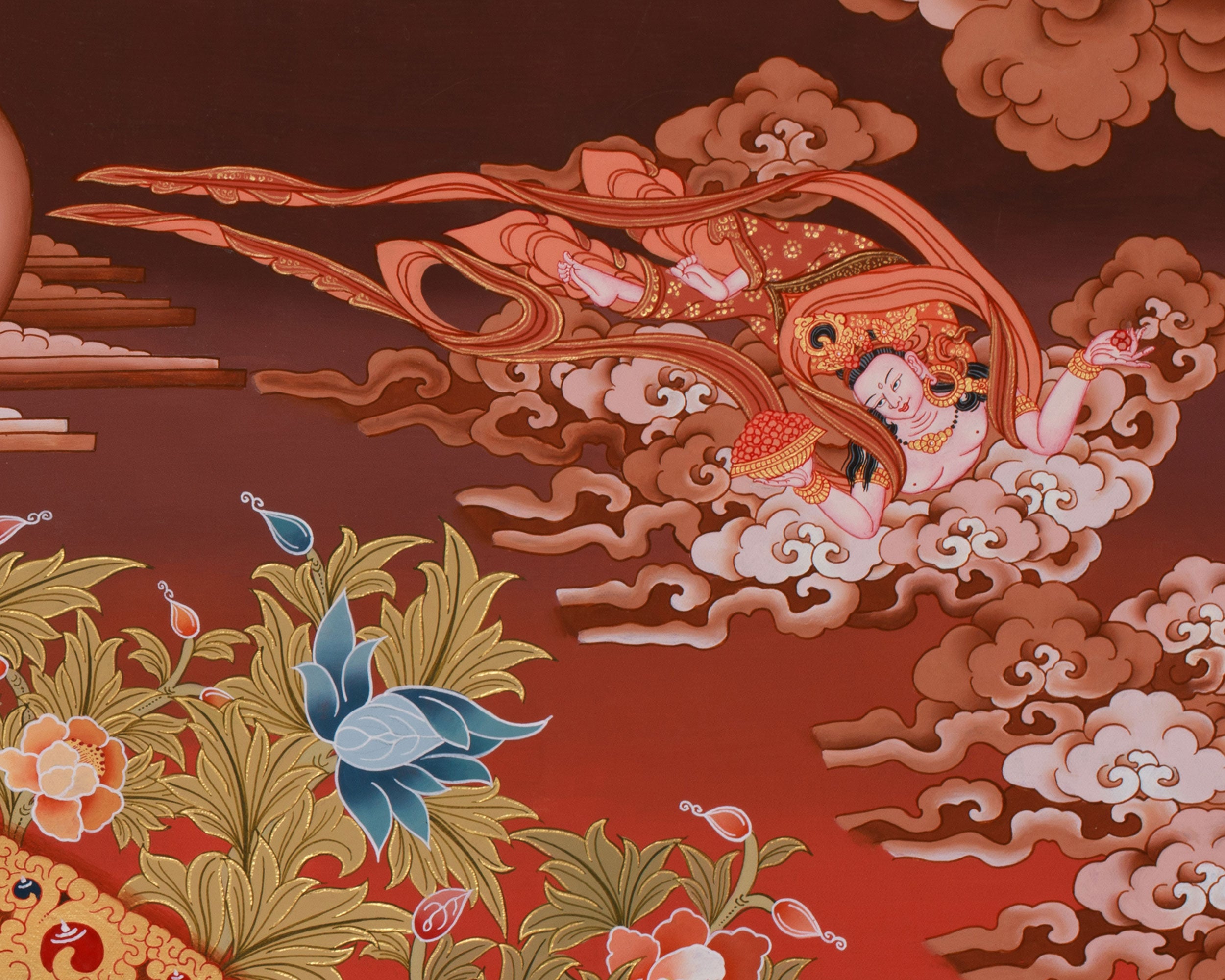 Compassion Buddha of 1000 Hands, Avalokiteshvara Thangka | Compassion & Divine Protection