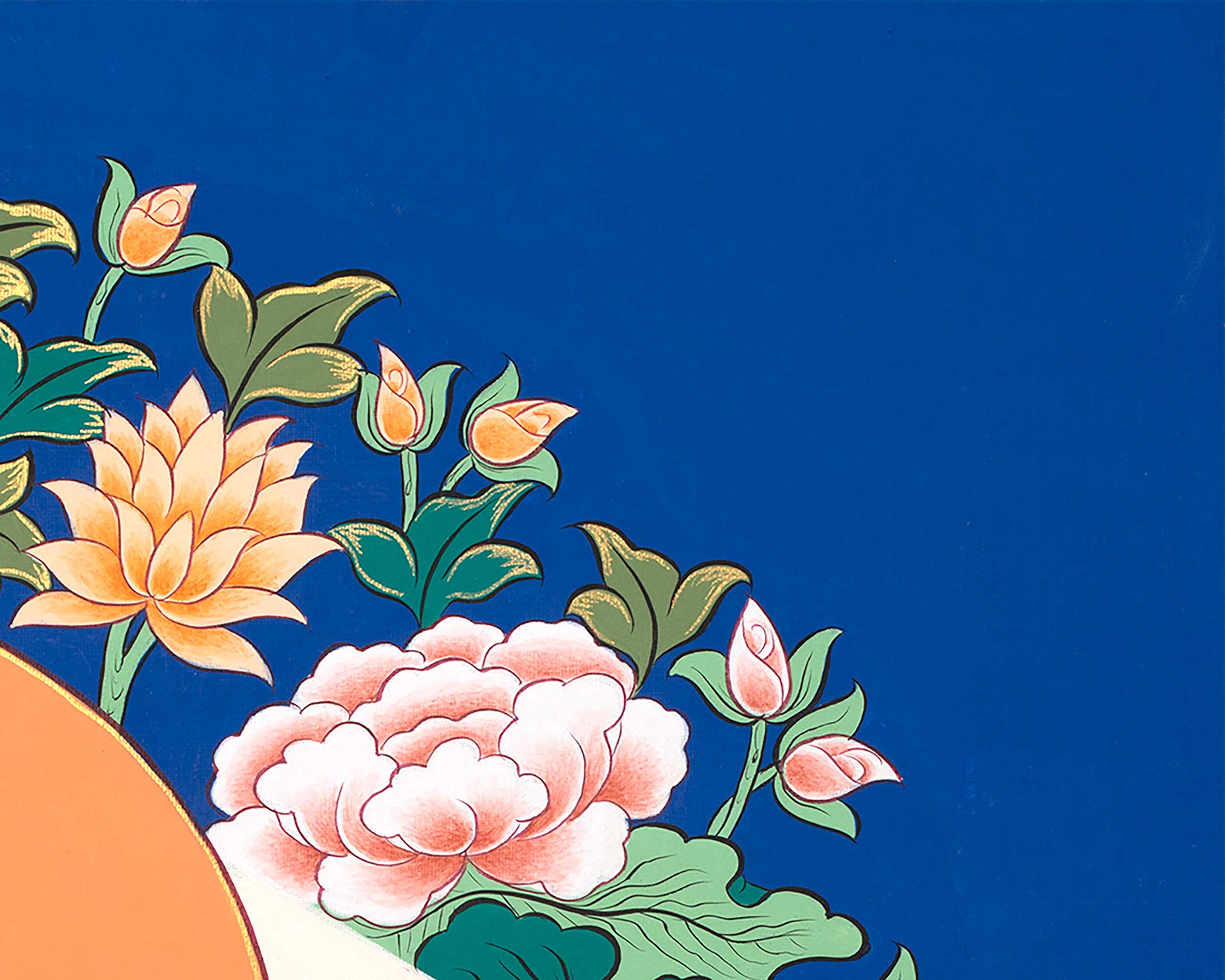 Tsongkhapa Thangka Painting | The Buddhist Master