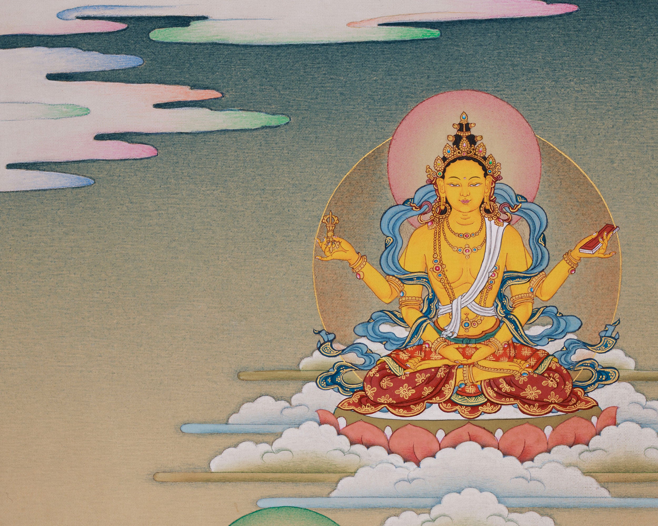 Five Manjushree | The Five Wisdom Aspects of the Enlightened Bodhisattva