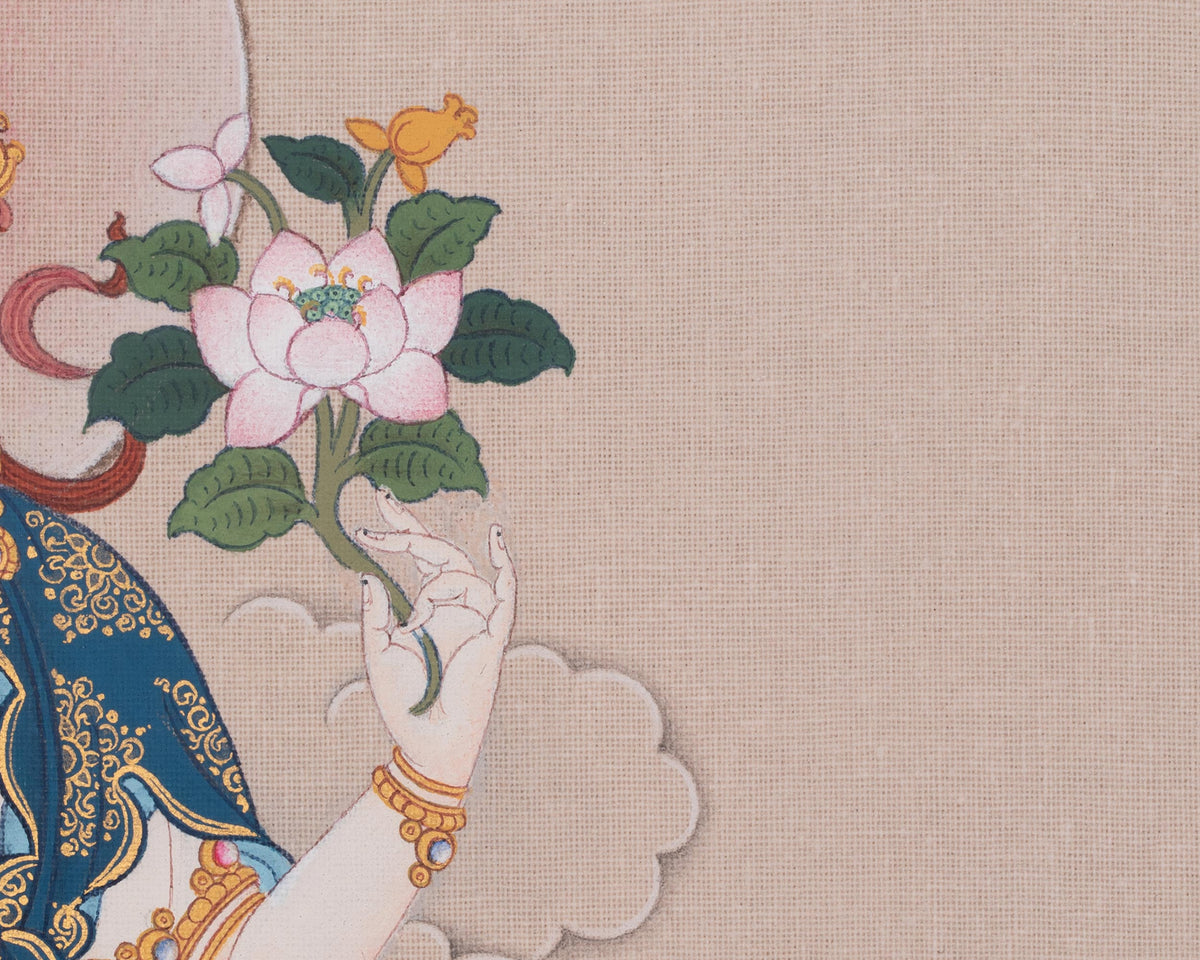 Chenrezig Tibetan Buddhist Art | Revered Bodhisattva Avalokiteshvara