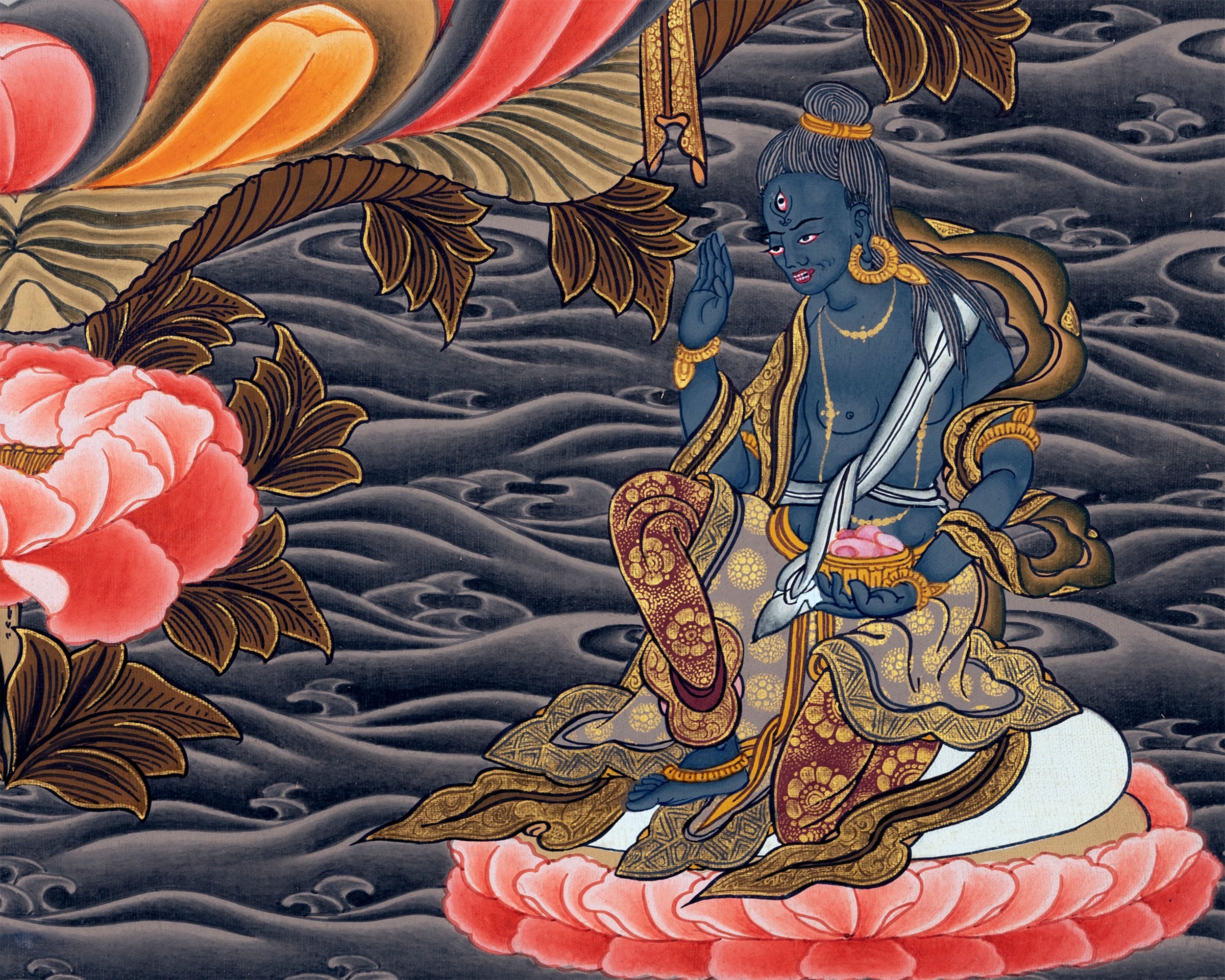 Religious Green Tara Thangka | Representation of Compassion and Wisdom