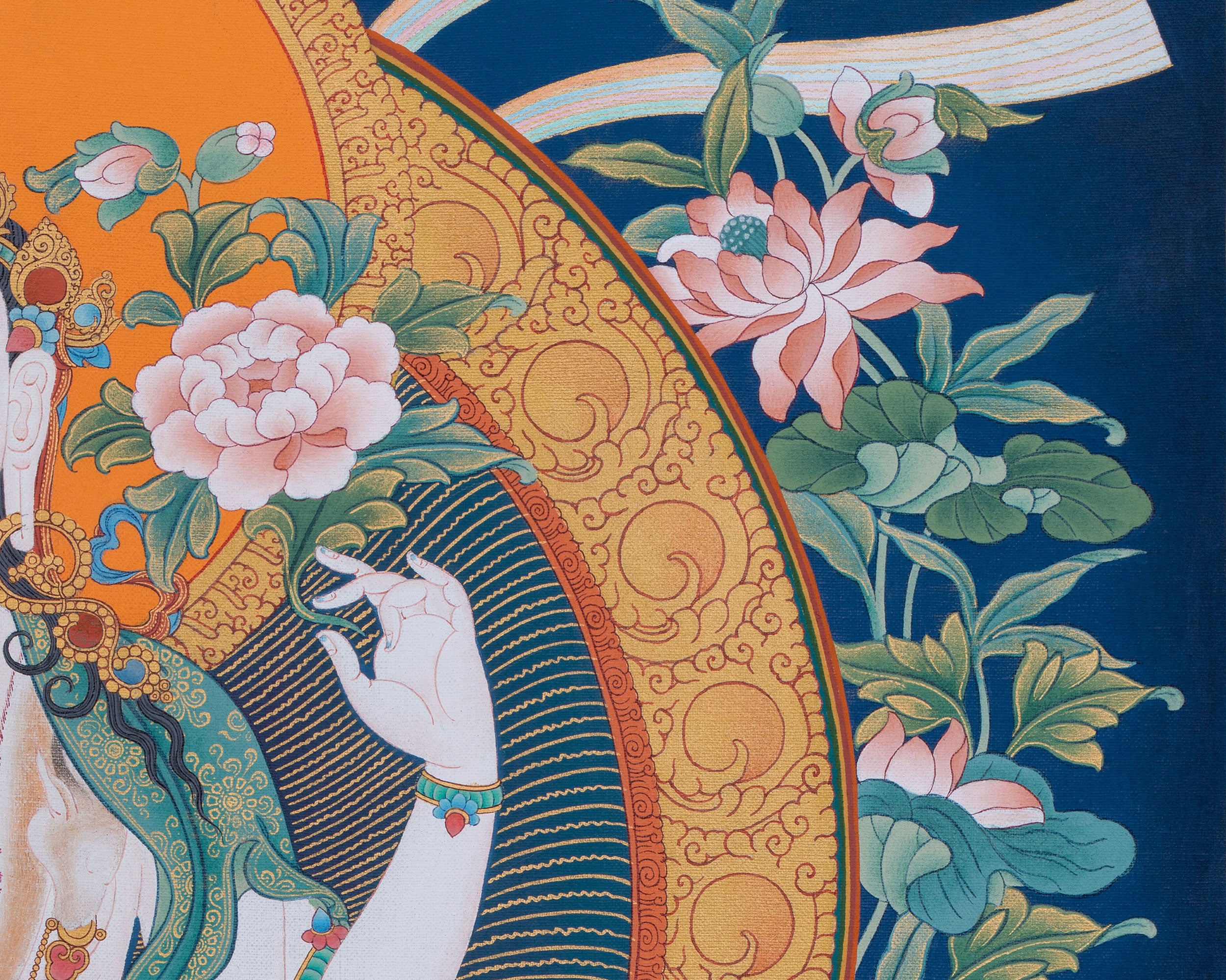 Four Armed Avalokiteshvara Print | High Quality Chenrezig Art