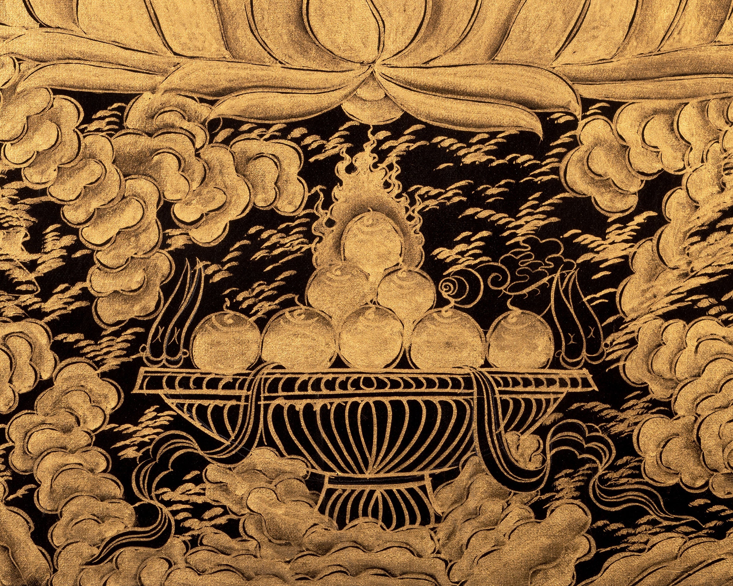 Buddha Shakyamuni Thangka | Religious Buddhist Art | Wall Decors