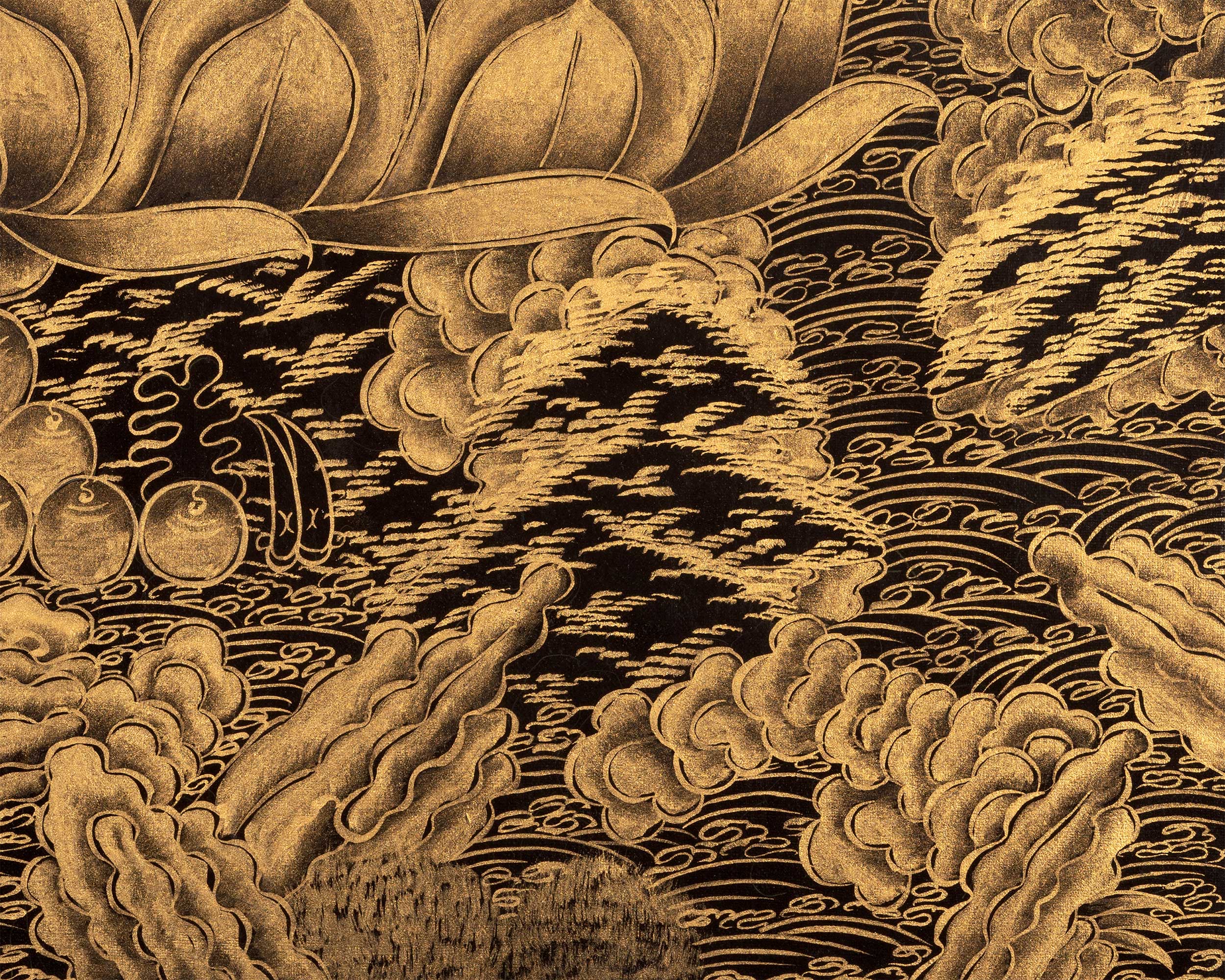 Tibetan Bhaisajyaguru, Healing Buddha Thangka | Buddha for Spiritual Wellness