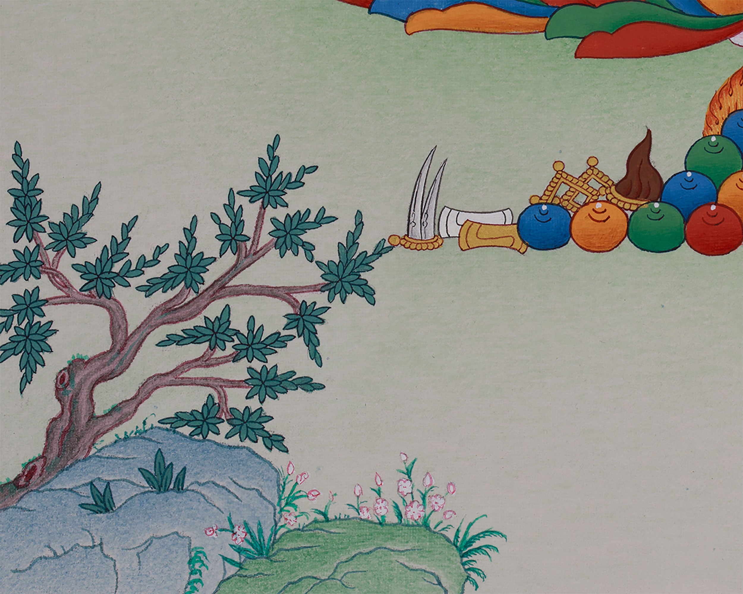 The Sage of The Shakyas, Buddha Shakyamuni Thangka