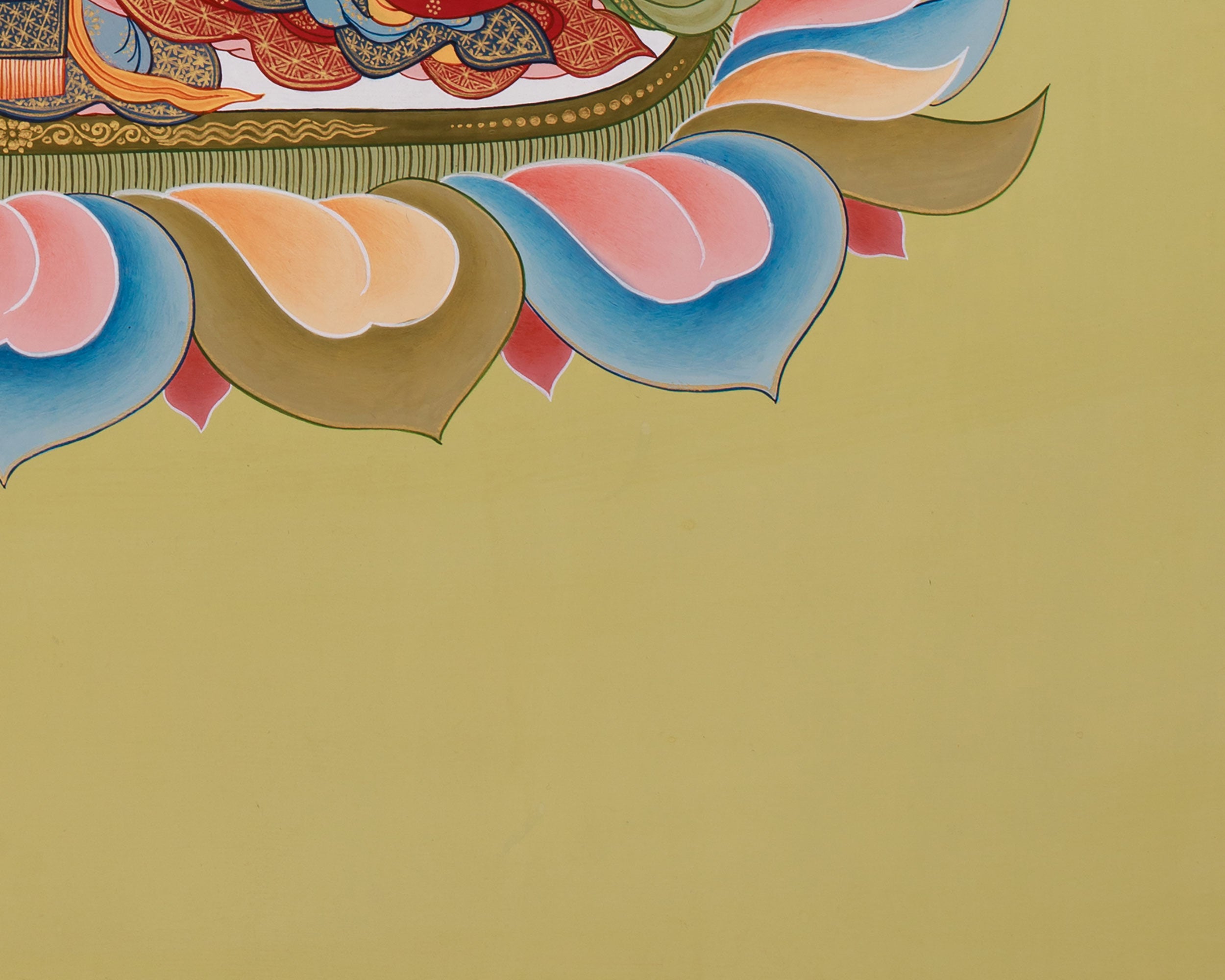 The Healing Deity White Tara | Goddess of Protection | Minimal Artwok