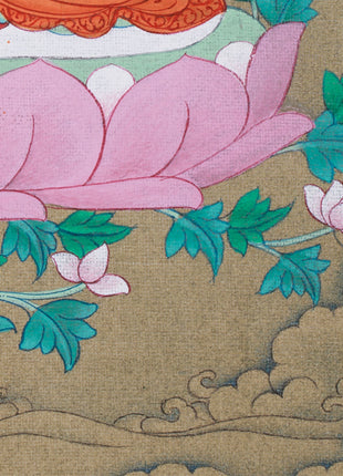 Bhaisajyaguru’s Blessing | Medicine Buddha Thangka for Meditation & Balance