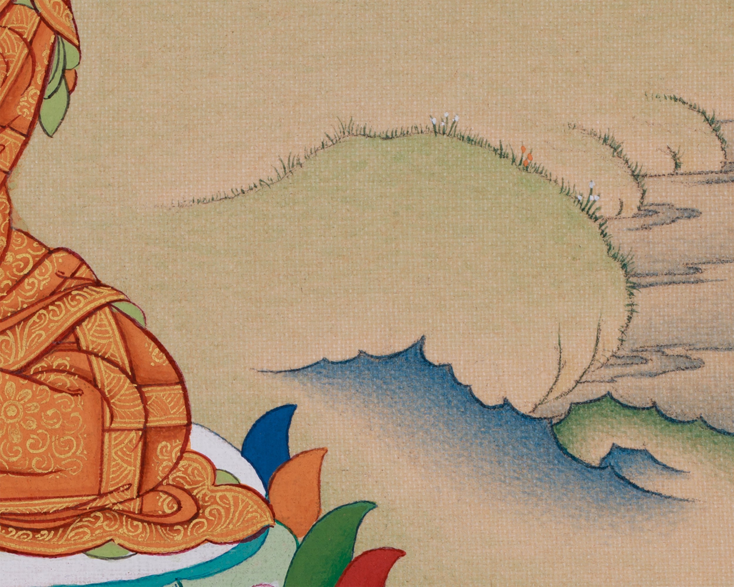 Buddha Shakyamuni, Founder of Buddhism | Traditional Karma Gadri Artistry