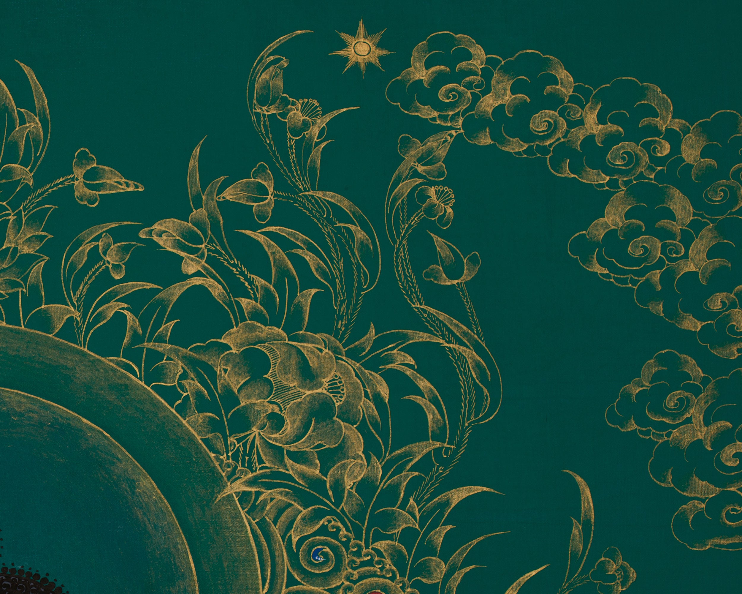 Traditional Shakyamuni Buddha Artwork | Sacred Thangka of Peace and Enlightenment