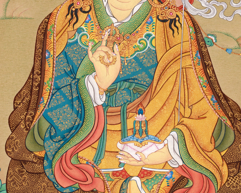 Exclusive Guru Padmasambhava Thangka