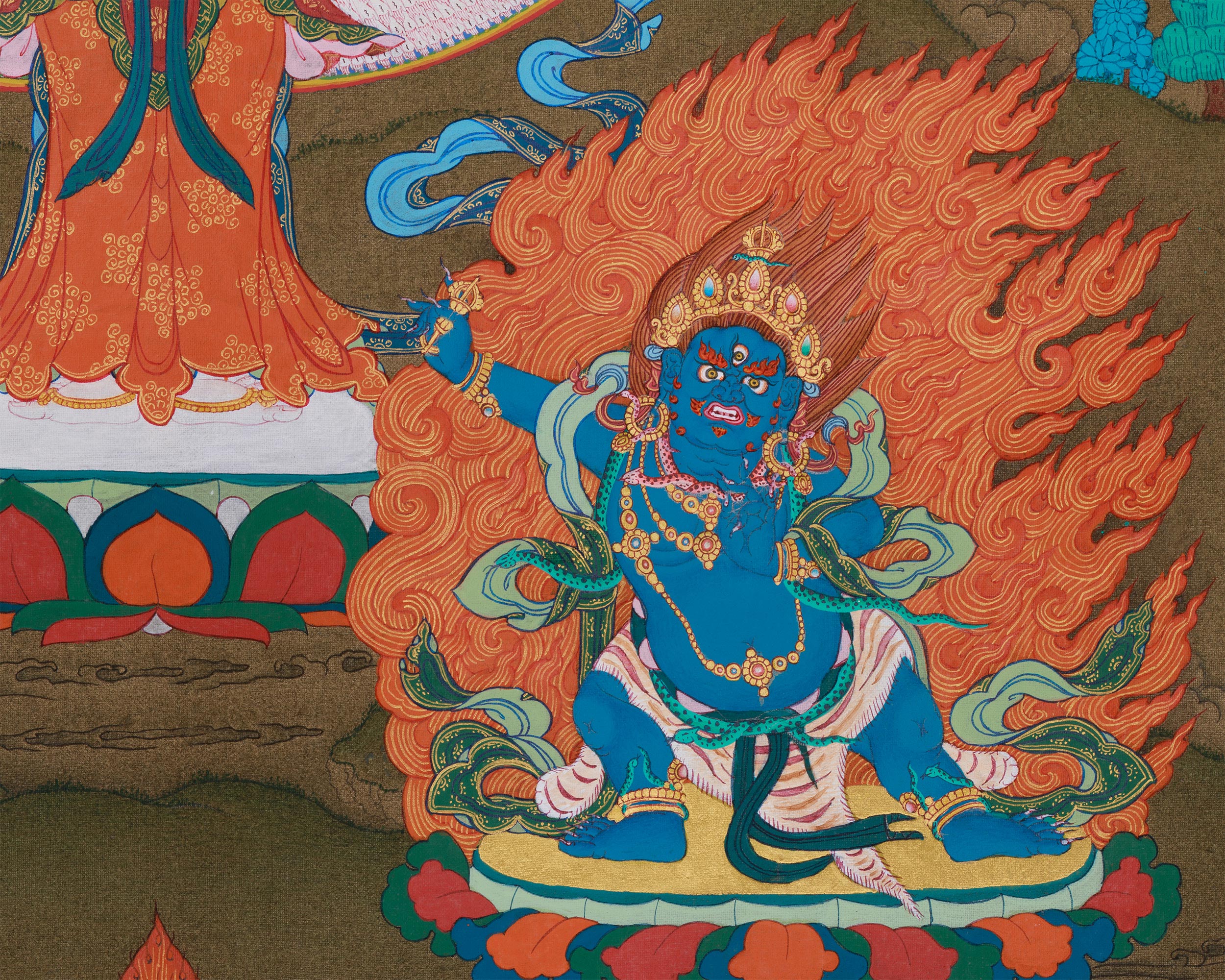 Avalokiteshvara Compassion in Tibetan Buddhism | Thousand Armed Chenrezig Thangka
