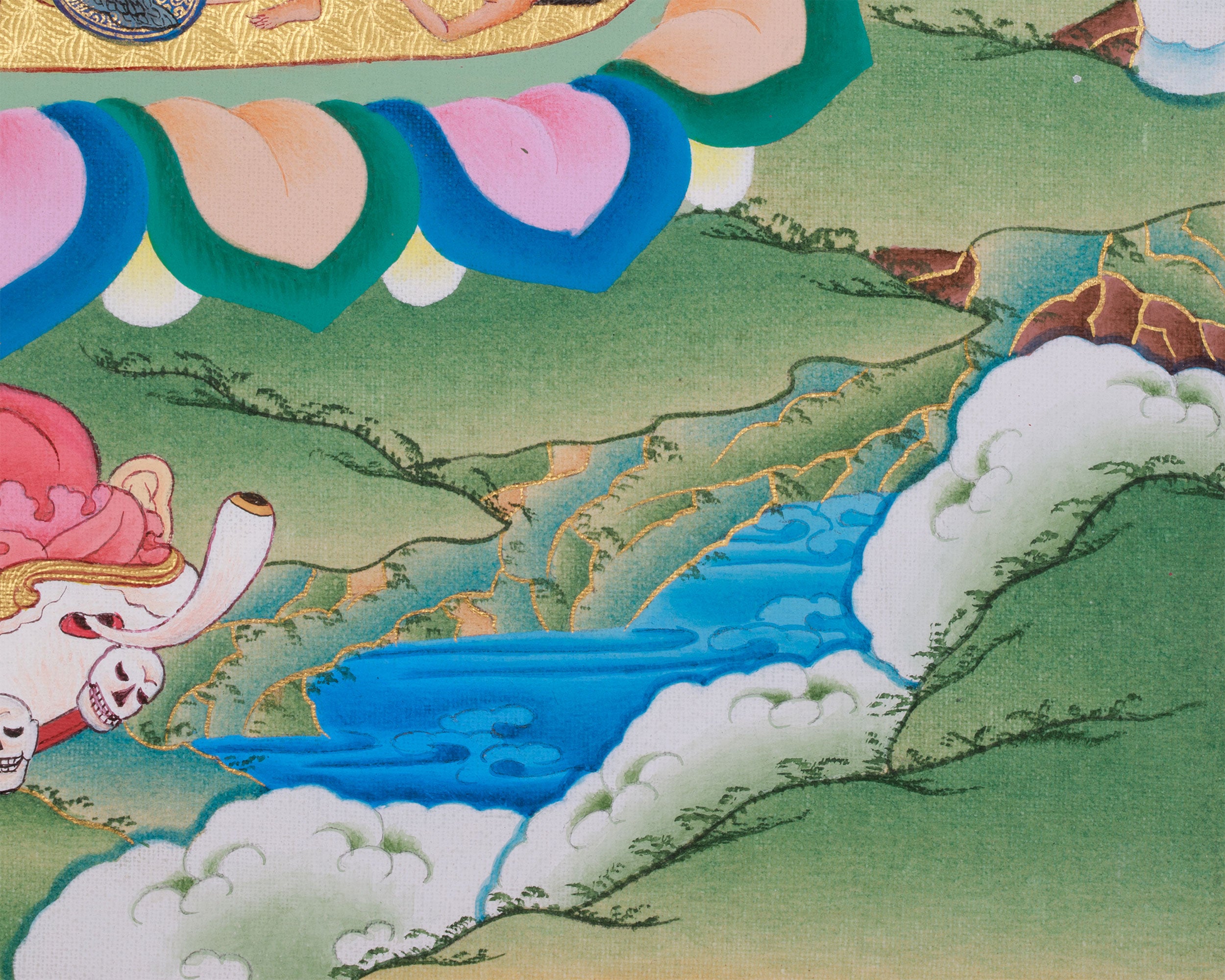 Begtsechen Mahakala Thangka | Wrathful Protector Deity in Tibetan Buddhism