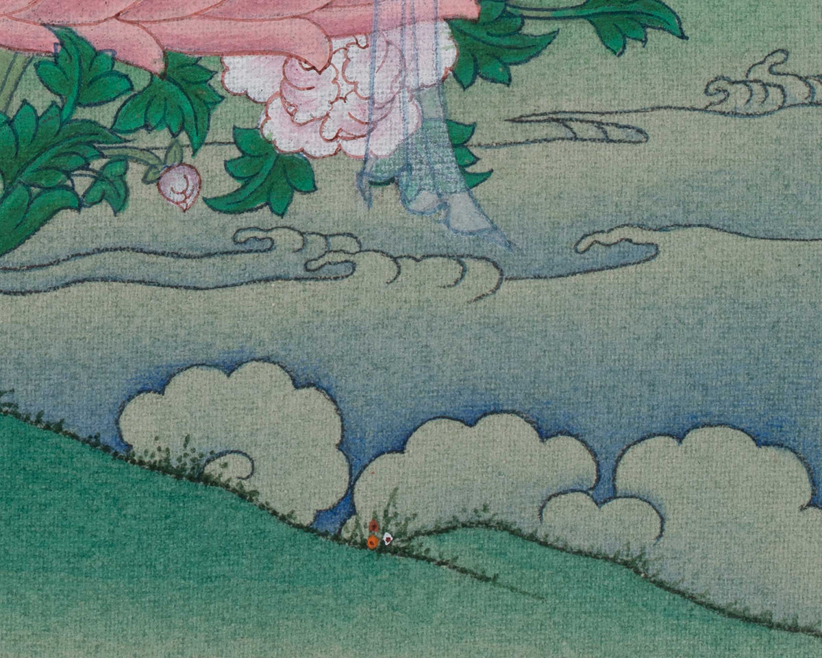 Manjushri Vajrayana Art | Represents Supreme Transcendent Wisdom