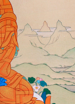 Divine Healing: Medicine Buddha Digital Print for Spiritual Wellness