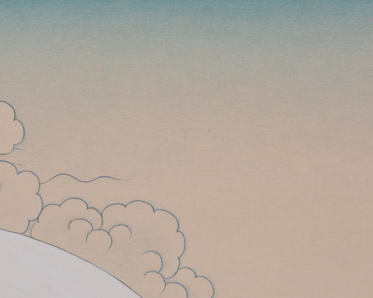 White Tara Compassionate Thangka | Seven-Eyed Deity | Longevity Artwork