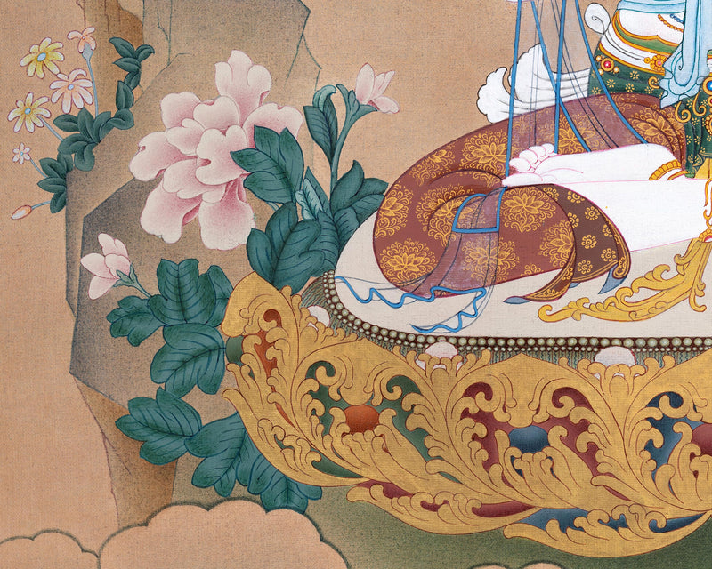 Sacred Chenrezig Thangka | The Embodiment Of Compassion