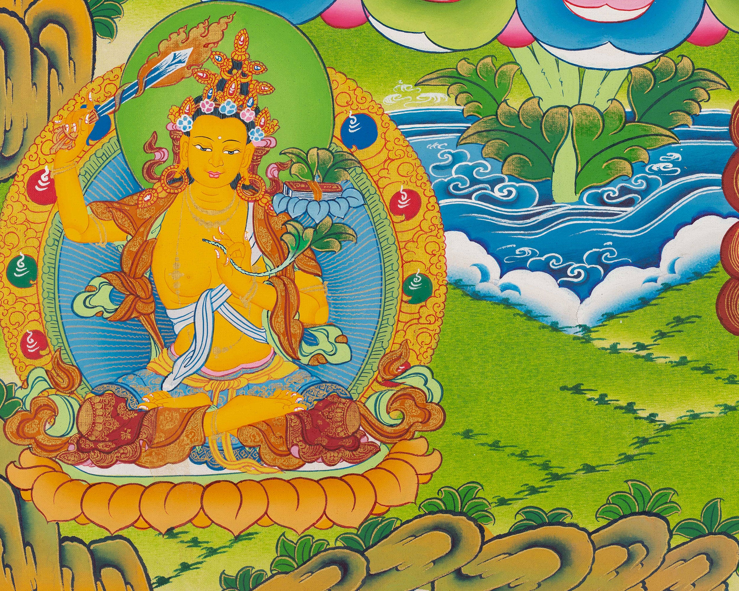 Four-Armed Bodhisattva Chenrezig | Buddha of Infinite Compassion