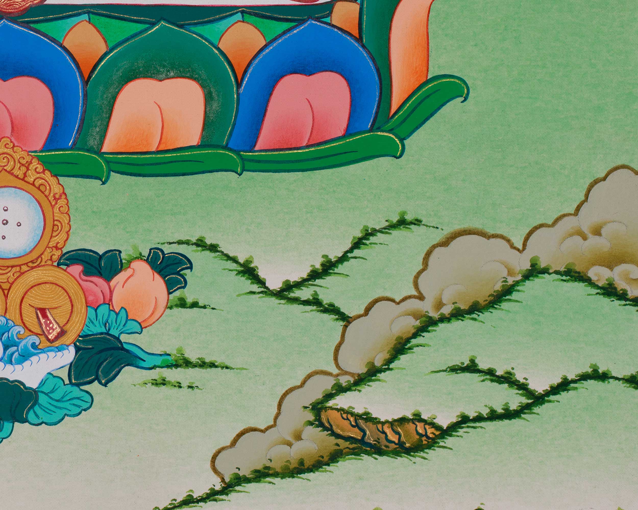 Original Thangka of Gautama Buddha | The Buddha of Enlightenment