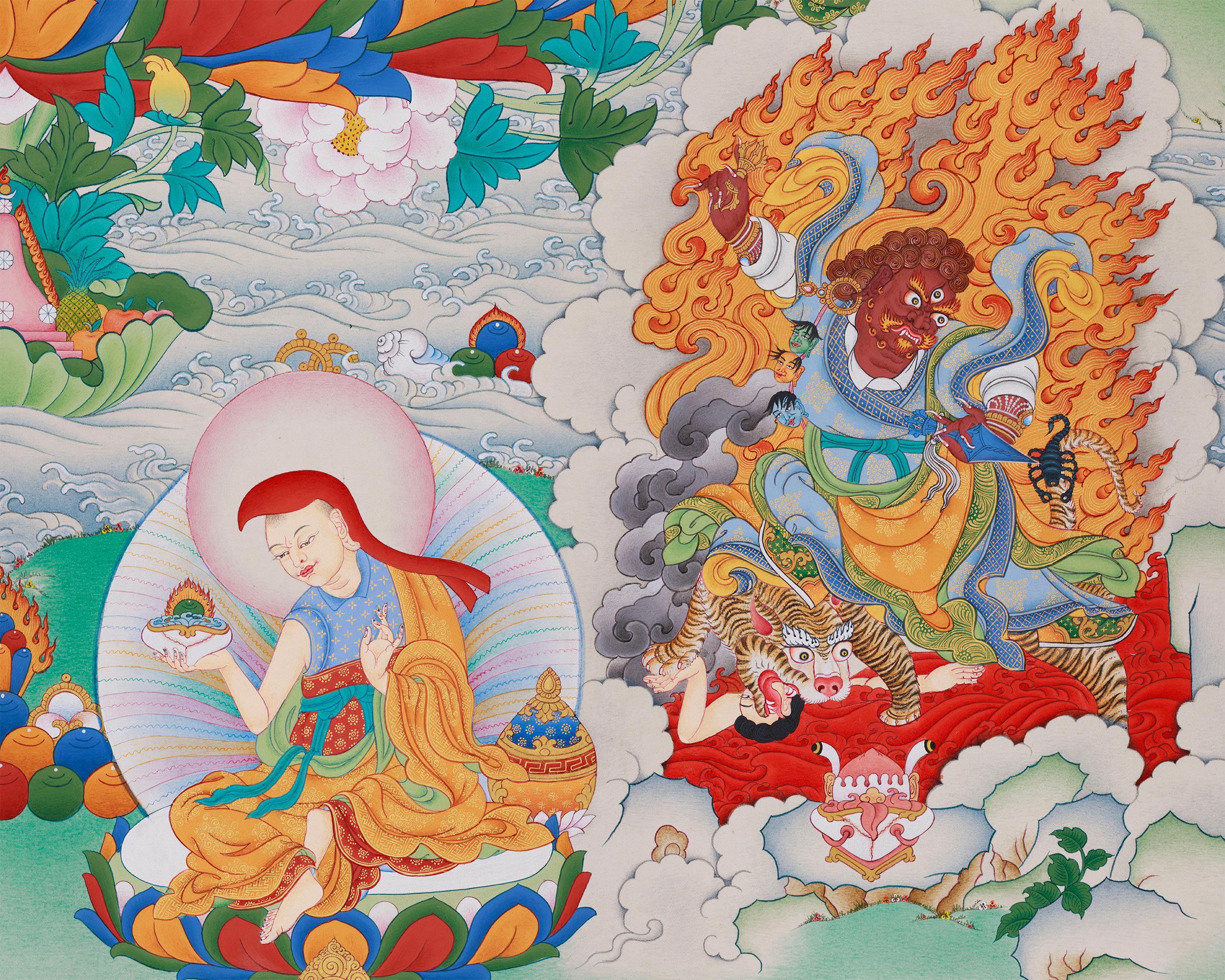 The Eight Manifestations of Padmasambhava | The Vajra Guru’s Divine Forms